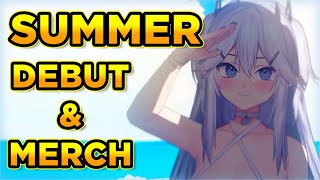 Summer Merch & Outfit Debut Announcement (22/09 - 11 AM CST)