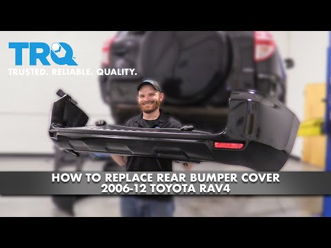 How to Replace Rear Bumper 2006-12 Toyota RAV4