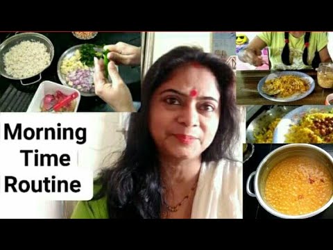 INDIAN MOM BREAKFAST TO LUNCH ROUTINE| Breakfast Routine in Hindi 2019| New breakfast recipes indian Video