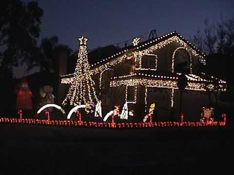 Music Box Dancer - Christmas Lights - Chino California