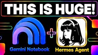 Hermes + Gemini Notebook is ABSURD