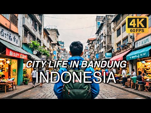 Exploring The Most Famous Street of Bandung | Indonesia Walking Tour