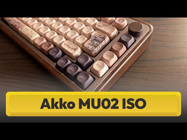 MU02 Wooden Keyboard | AKKO EU MU02 Wooden Keyboard | AKKO EU