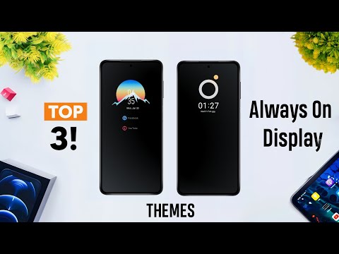 Top 3 Always On Display Themes for Redmi, Poco & Xiaomi Phones | Always On Display Theme for Xiaomi