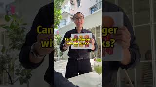 Restaurant English: What does "The works" mean?