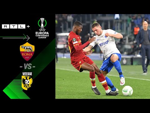 AS Rom vs. Vitesse Arnheim – Highlights & Tore | UEFA Europa Conference League