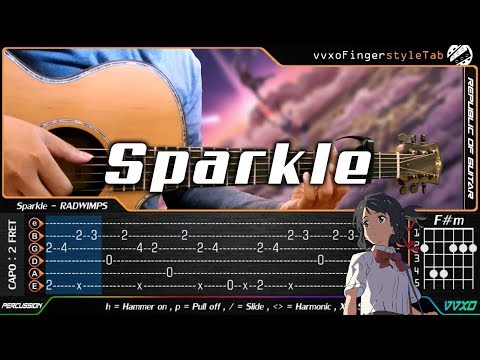 Kimi No Na Wa Sparkle Radwimps Fingerstyle Guitar Tab Kaskus Kimi No Na Wa Sparkle Radwimps Fingerstyle Guitar Tab Kaskus