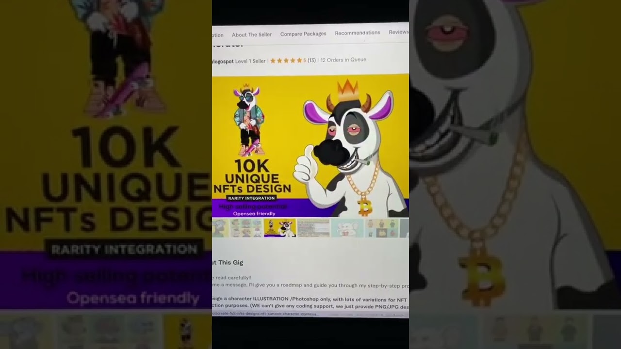 How To Create And Sell A 10,000 NFT Collection!