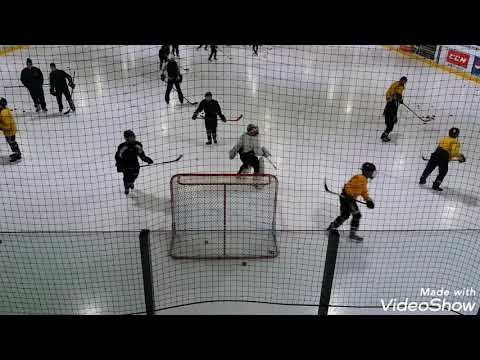 Maalivahti Kasper K (-08, 10v), maalintekoharjoitus, KalPa E1/07 Pohjoinen