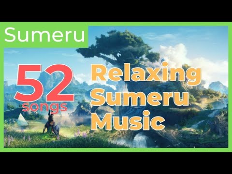 Best of Relaxing Genshin Music (over 1 hour 52 songs) | Sumeru soundtrack study music 原神 원신 | bgm