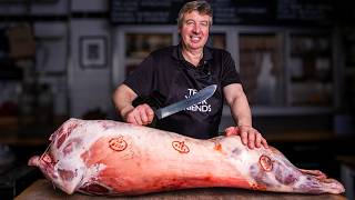 How a Master Butcher Bones and Rolls a Whole Lamb