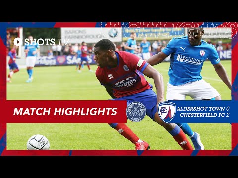 Aldershot Town 0-2 Chesterfield Vanarama National League 2021/22