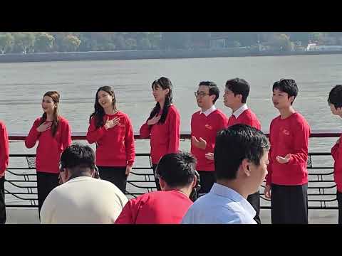 2025/12 - Shanghai the Bund River West Side - Beautiful Song Performance - @jarkko12 