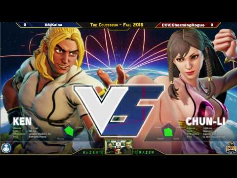 The Colosseum - Fall 2016 - Losers Final - BS|Kaino (Ken) Vs ECV|CharmingRogue (Chun)