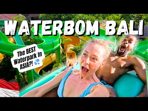 We Try EVERY Slide At Waterbom Bali, Indonesia | The BEST Waterpark In Asia?! 💦 🇮🇩