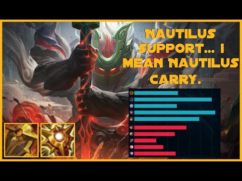 Nautilus support ... I mean Nautilus carry.  league of legends season 11