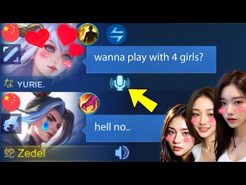 I played with 4 girls in ranked..THEY ALL TRASHTALK ME!!🤬 (5 men mic open)