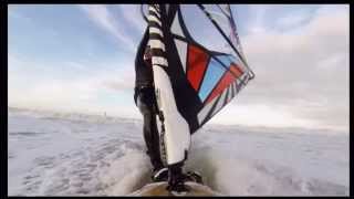 preview picture of video 'Last windsurfsession 2014'
