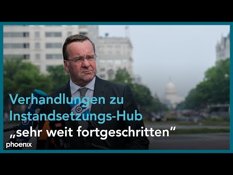 Bundesverteidungsminister Boris Pistorius zu Besuch an der polnischen Ostgrenze am 03.07.23