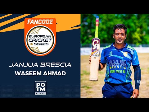 POTM: W.Ahmad - JAB vs PLG | Highlights | FanCode ECS Brescia, 2022 Day 5 | ECS22.377