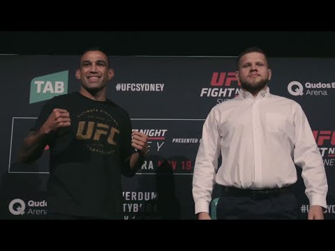 UFC Fight Night Sydney Weigh-In Results