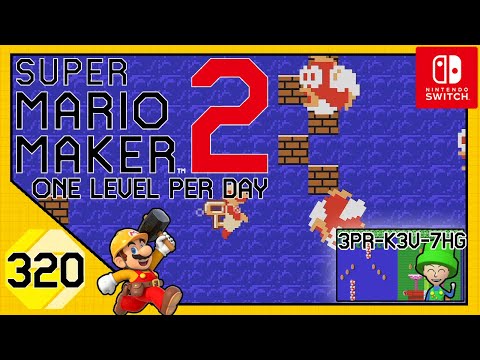 Super Mario Maker 2 olpd ★ 320 ★ The Cheep-Cheep Lake ★ Werner ★ Deutsch