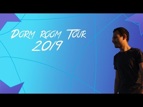 College Dorm Room Tour/Gaming Setup - 2019