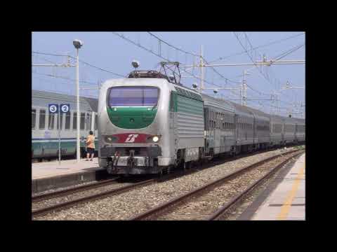Intercity Notte 768 "Scilla" Reggio Cal. C.le - Torino P.N. in scala H0!!!