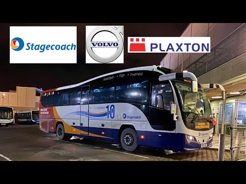 [Stagecoach Bluebird: 10 Aberdeen to Inverness] Plaxton Elite Bodied Volvo B11R (54826/YX67URB)