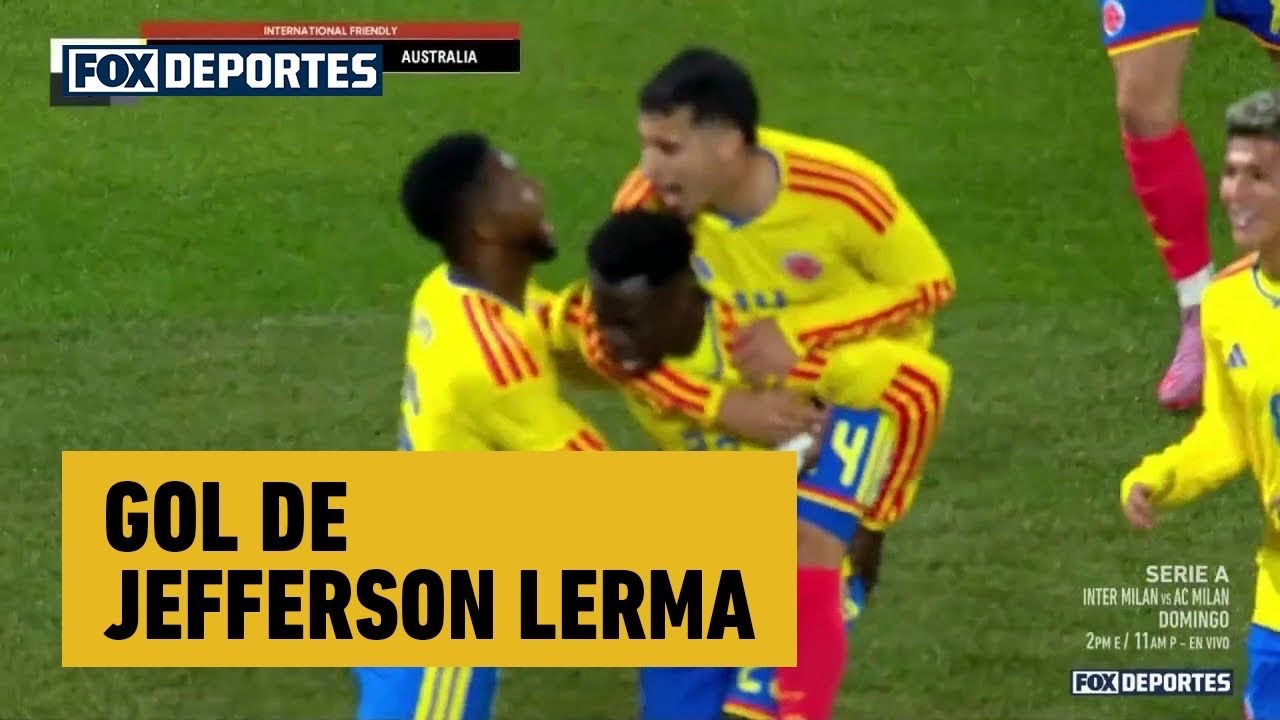 🤩🙌 GOL DE JEFFERSON LERMA | Colombia 3-0 Australia | Amistoso Internacional 2025.