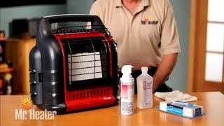Mr. Heater F274800 MH18B Big Buddy Portable Propane Heater - Cleaning and Maintenance