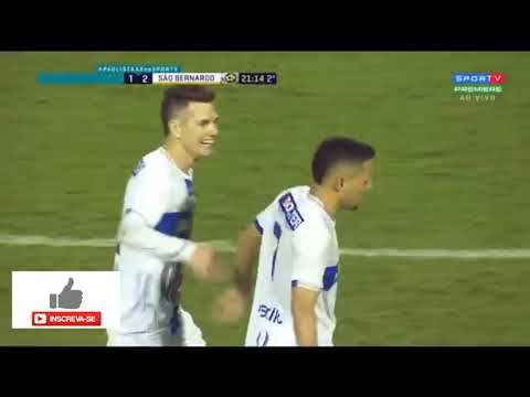 Agua Santa 2(3)x(4)2 São Bernardo Melhores Momentos e Decisão por Pênaltis