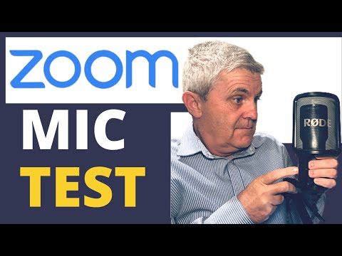 Zoom: Test your Mic | Audio Not Working?