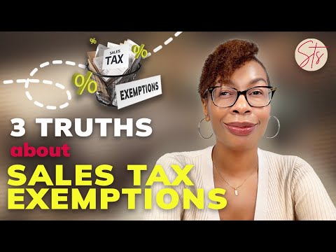 Three Hidden Truths about Sales Tax Exemptions