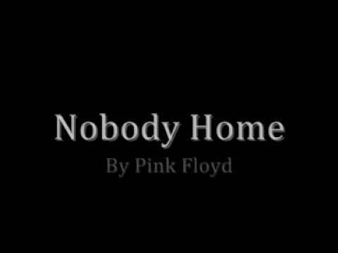 Pink Floyd - Nobody Home (With Lyrics)