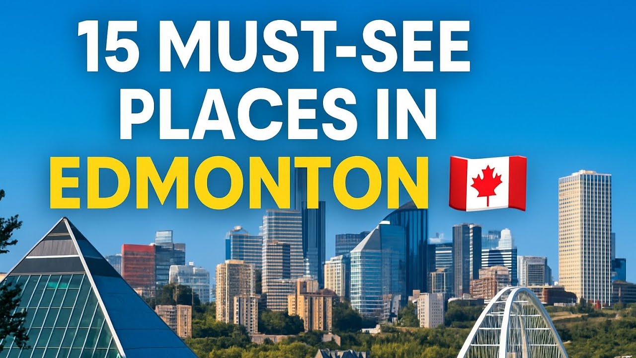 "Top 15 Must-See Attractions in Edmonton 🇨🇦 | Ultimate Travel Guide 2025"