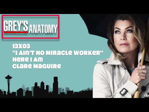 Grey's Anatomy Soundtrack - "Here I Am" by Clare Maguire (13x03)