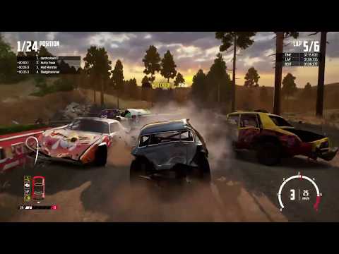 Wreckfest gameplay session #17, continued.
