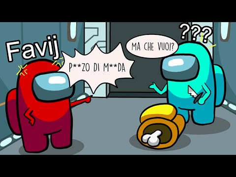 VOLANO INSULTI PESANTI all’IMPOSTORE!! - Among Us