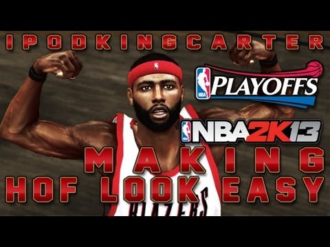 NBA 2K13 MyCAREER Playoffs SFG4 VS. OKC Thunder - Making Hall of Fame Look Easy ! | iPodKingCarter