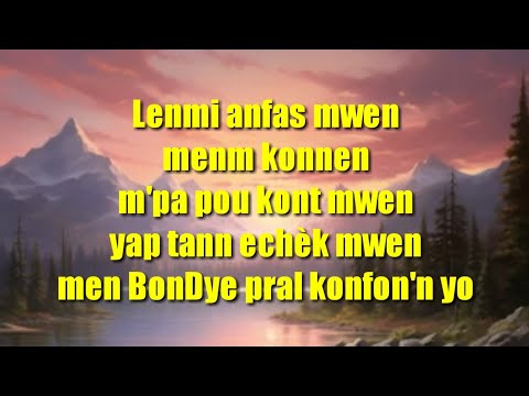 Stanley Georges_ Lap konbat pou ou_ Official Video Lyrics