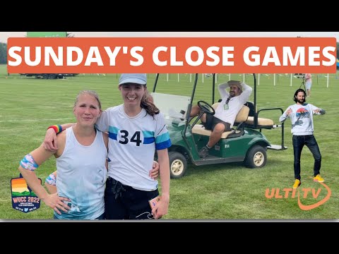 Close Games and Highlights - Sunday’s WUCC