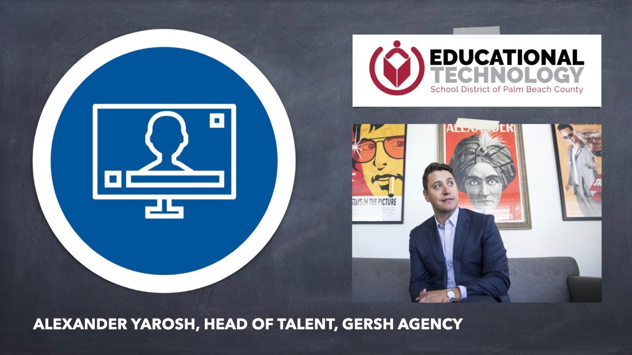 Alexander Yarosh, Head of Talent, Gersh Agency - YouTube