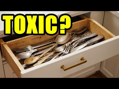 non toxic silverware flatware cutlery without heavy metals knives forks spoons best healthy choices