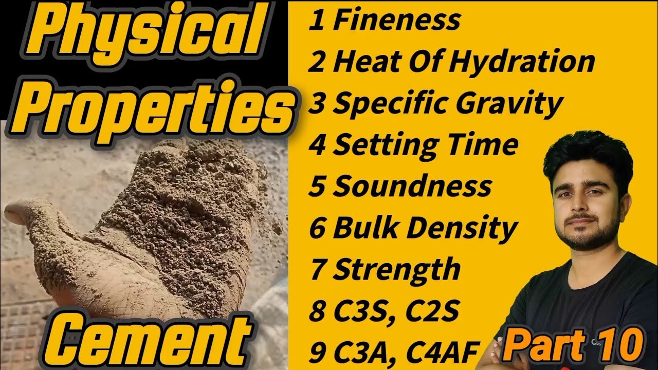 😱क्या आपको ये पता है। 🧐Physical Properties of Cement👷‍♂️Interview मैं जरूर पूछते है।