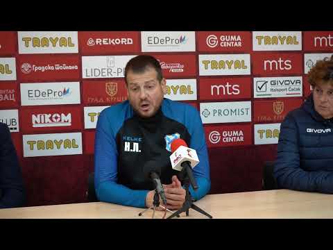 KZM nakon meča Napredak - Mladost