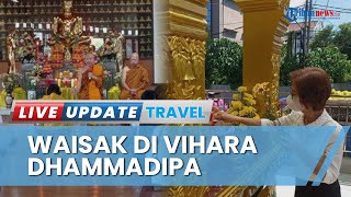 Suasana Syahdu dan Khidmat saat Warga Merayakan Hari Raya Waisak di Vihara Dhammadipa Manado