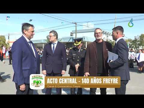 ACTO y DESFILE CÍVICO - MILITAR // ANIVERSARIO 140 FREYRE (09-09-26)