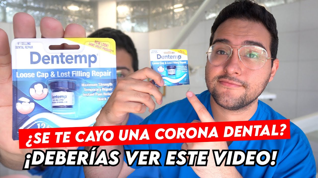 🚩 ¡COMO PEGAR UNA CORONA DENTAL EN CASA EN CASO DE EMERGENCIA! 🚩