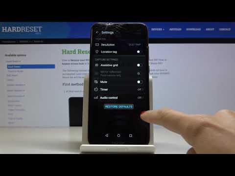 How to Reset Camera Settings in HUAWEI Honor 8A — Restore Camera Defaults